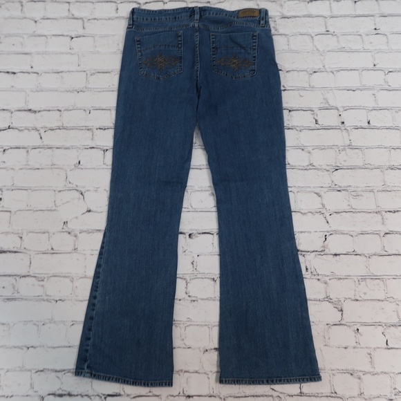 Levi's Signature Modern Bootcut 32x29 Dark Wash Mid Rise - Picture 9 of 15